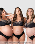 Show Off Wirefree Nursing Bra - Black