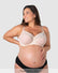 Temptation Lace Nursing Bra - Powder