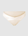 Warrior 2.0 Bikini Brief Ivory — lifestyle shot, pregnancy and nursing brief — Hotmilk Lingerie