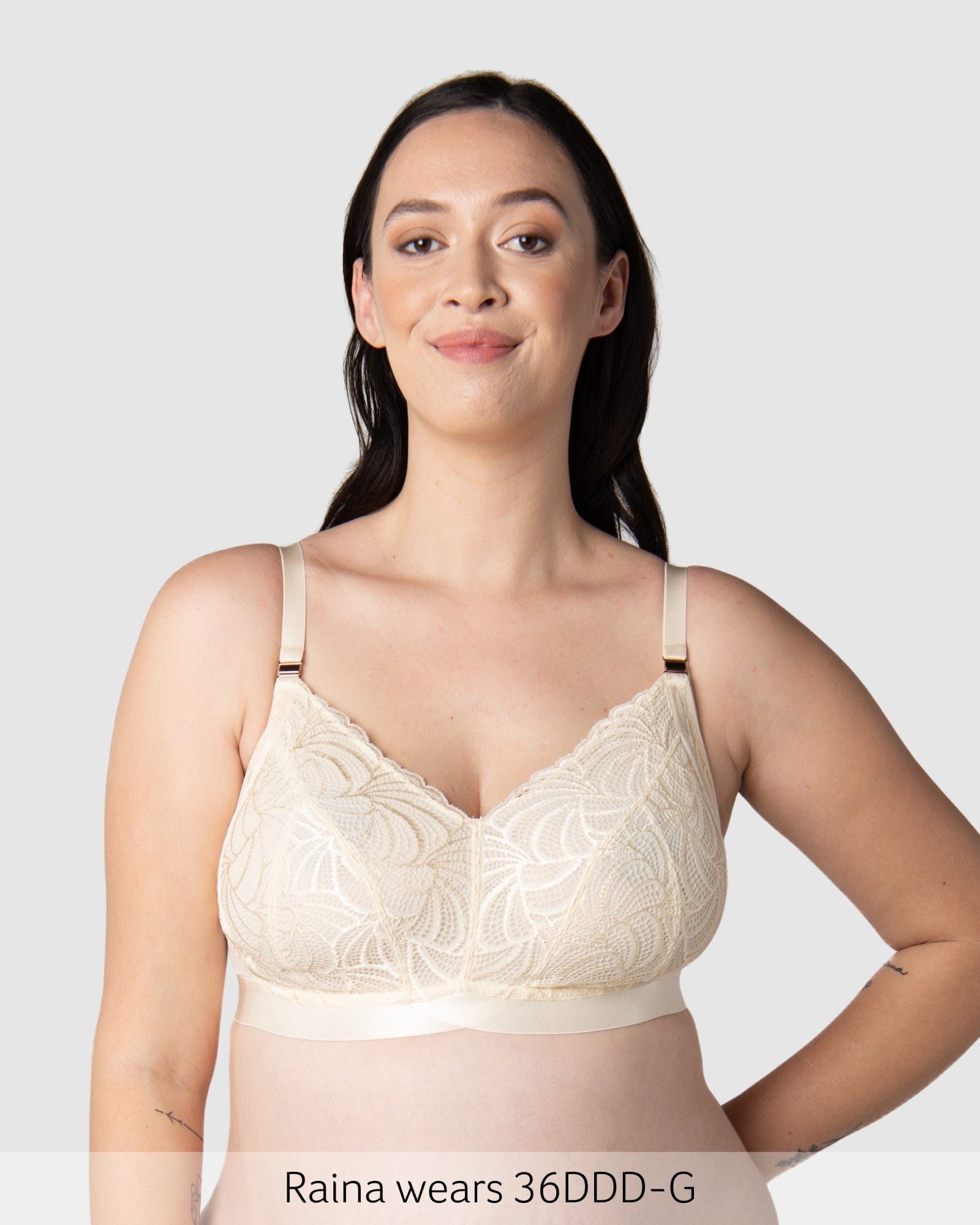 Warrior Multifit Nursing Bra - Ivory