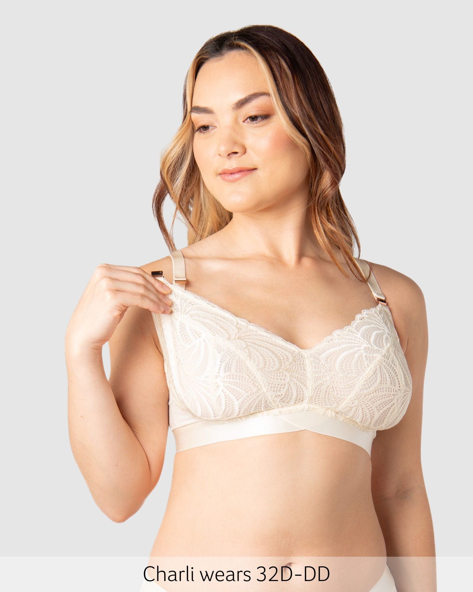 Warrior Multifit Nursing Bra - Ivory