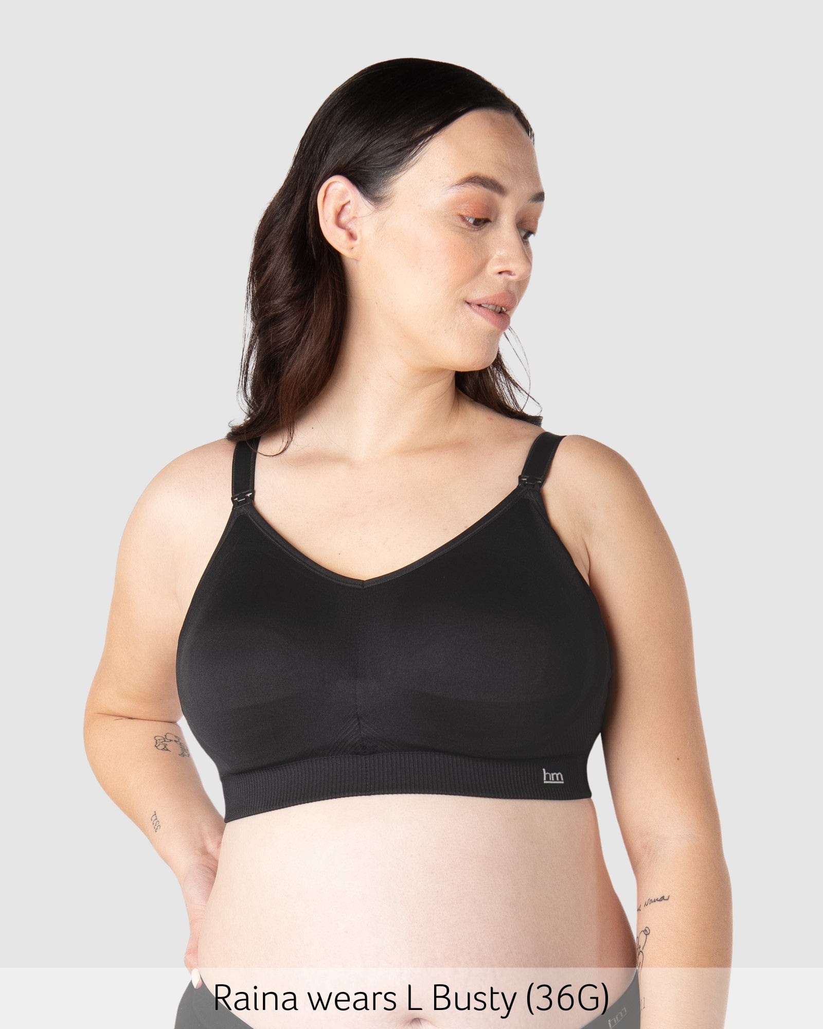 My Everyday Multifit Nursing Bra - Black Busty