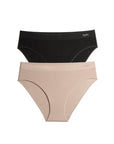 My Necessity Seamless Bikini Brief 2-pack — back view showing seamless finish — Hotmilk Lingerie