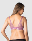 WARRIOR PLUNGE ORCHID CONTOUR NURSING BRA - FLEXI UNDERWIRE