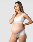 HOTMILK US ELEVATE COTTON SHELL MULTIFIT NURSING MATERNITY BRA - WIREFREE