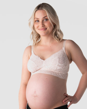 HOTMILK US HEROINE BRALETTE SHELL MULTIFIT MATERNITY BRA - WIREFREE