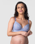 HOTMILK US HEROINE PLUNGE AURA NURSING MATERNITY BRA - FLEXI UNDERWIRE