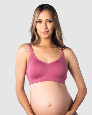 HOTMILK US MY NECESSITY ROSE MULTIFIT REGULAR MATERNITY NURSING BRA  - WIREFREE