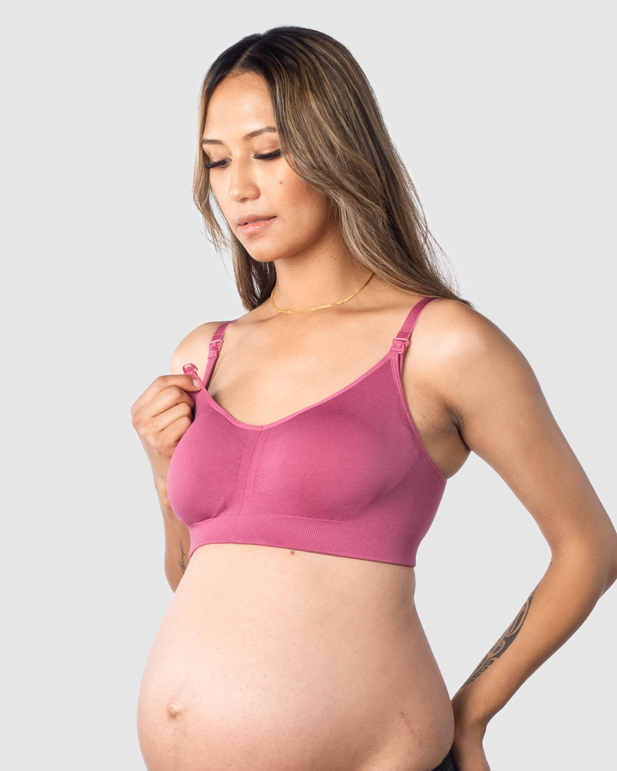 HOTMILK US MY NECESSITY ROSE MULTIFIT REGULAR MATERNITY NURSING BRA  - WIREFREE