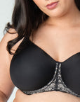 OBSESSION BLACK CONTOUR NURSING BRA - FLEXI UNDERWIRE