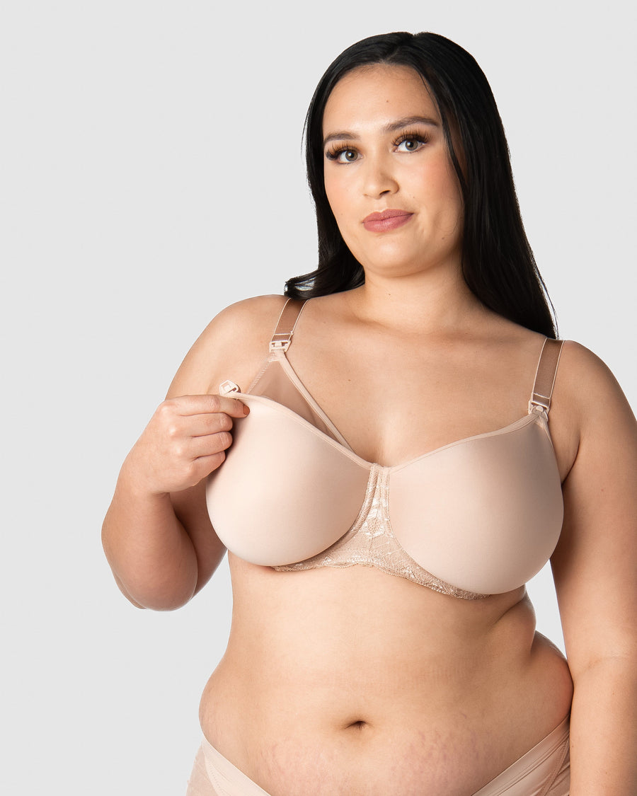 HOTMILK US OBSESSION FRAPPE CONTOUR NURSING MATERNITY BRA - FLEXI UNDERWIRE