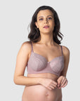 TEMPTATION MOCHA NURSING BRA - FLEXI UNDERWIRE