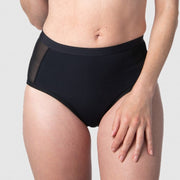 LIMITLESS BLACK HEAVY LEAKPROOF HI BRIEF