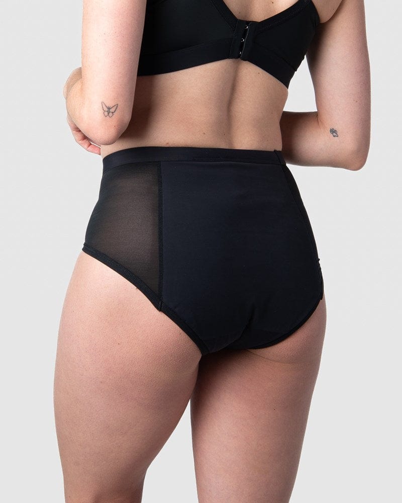 LIMITLESS BLACK HEAVY LEAKPROOF HI BRIEF