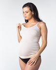 HOTMILK MY NECESSITY CAMI TWILIGHT STRIPE FOR PREGNANT AND NURSING MOTHERS