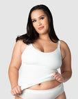 HOTMILK US MY NECESSITY CAMI WHITE MULTIFIT NURSING MATERNITY