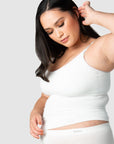 HOTMILK US MY NECESSITY CAMI WHITE MULTIFIT NURSING MATERNITY