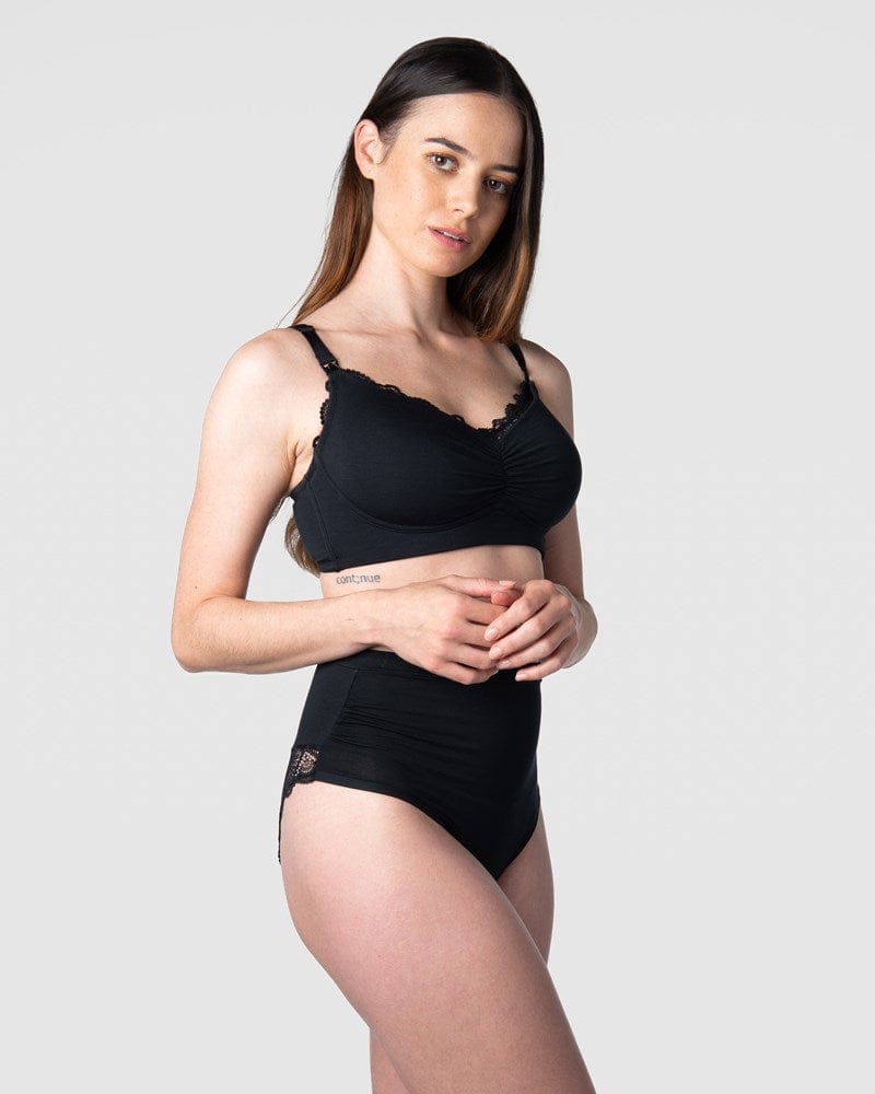 Buy InnerSense Bamboo Cotton Padded Non-Wired Full Coverage Maternity /  Nursing Bra (Pack of 2) - Skin at Rs.1707 online