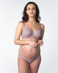 TEMPTATION MOCHA NURSING BRA - FLEXI UNDERWIRE