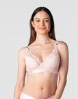 HOTMILK US WARRIOR PLUNGE LOTUS CONTOUR NURSING BRA - FLEXI UNDERWIRE