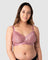 US HOTMILK WARRIOR SOFT CUP ANTIQUE ROSE NURSING MATERNITY BRA - WIREFREE