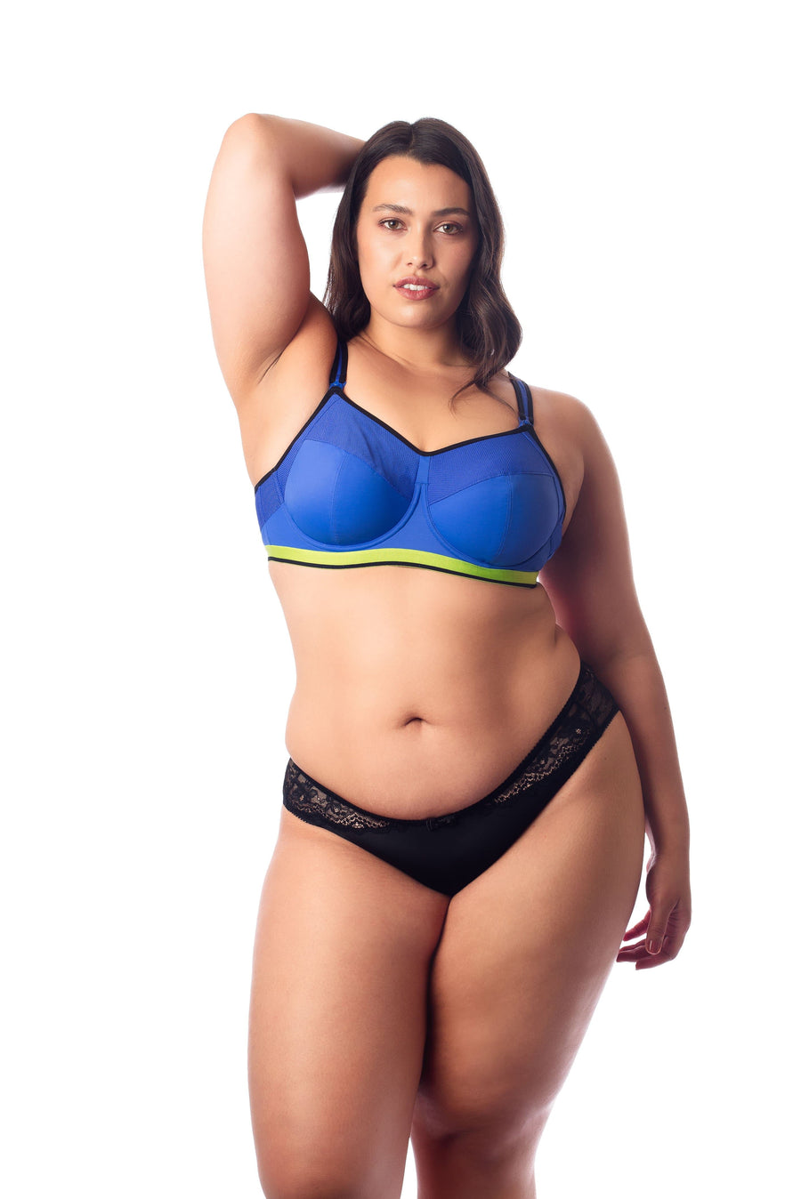 activate royal blue nursing sports bra by hotmilk