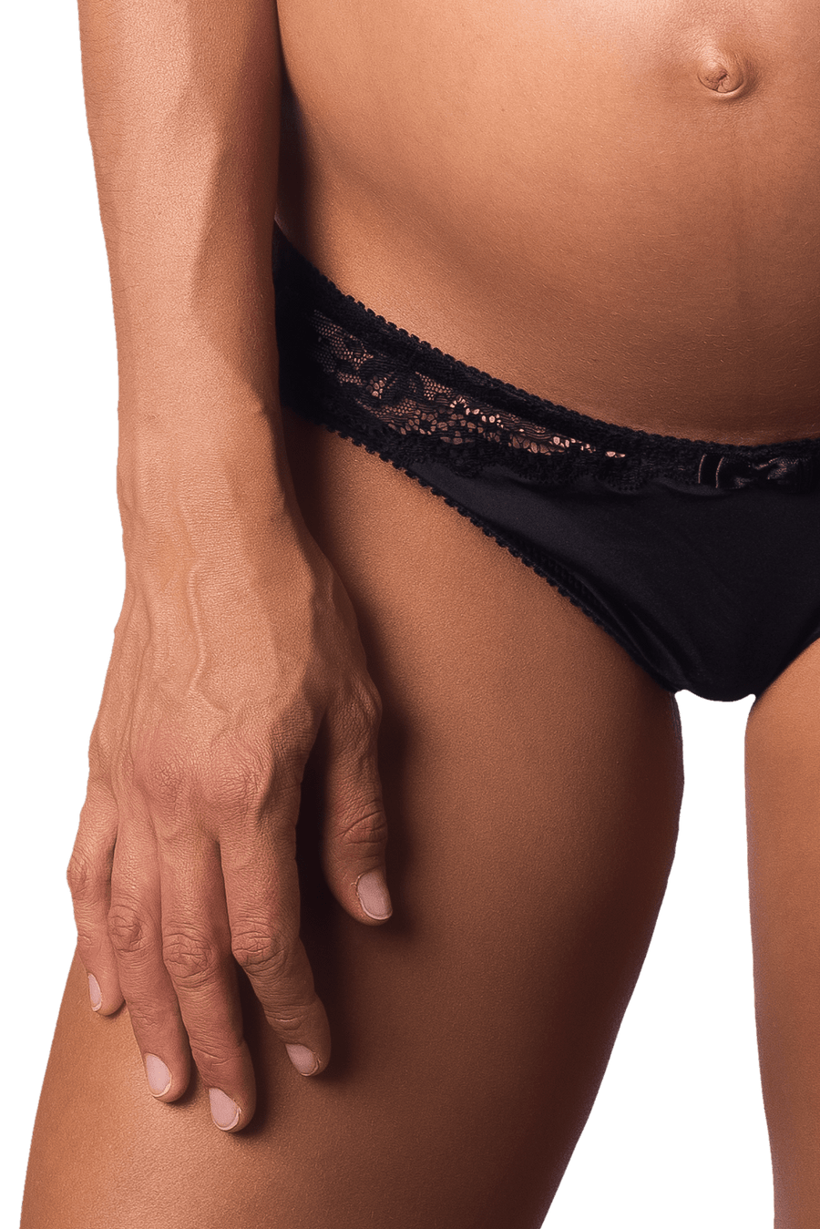 ECLIPSE JET BLACK BIKINI BRIEF