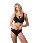 Defy bikini brief by Hotmilk in recycled nylon with Defy Contour Breastfeeding bra